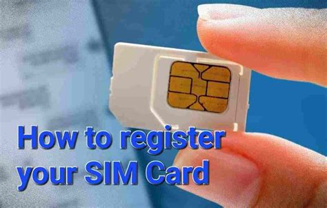 How to Register Your SIM Card in the P.
